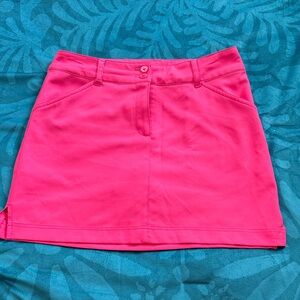 Callaway, hot pink golf skirt / skort